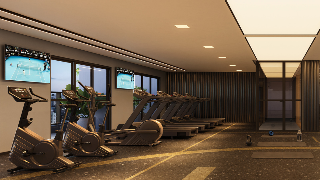 academia condominio com studios chaincorp incorporadora