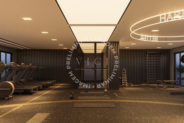 Perspectiva artística do fitness