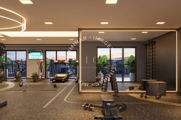 Perspectiva artística do fitness